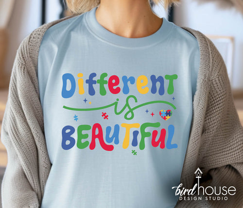 Different is Beautiful Autism Shirt