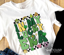 Load image into Gallery viewer, in my lucky era st patricks day graphic tee shirt