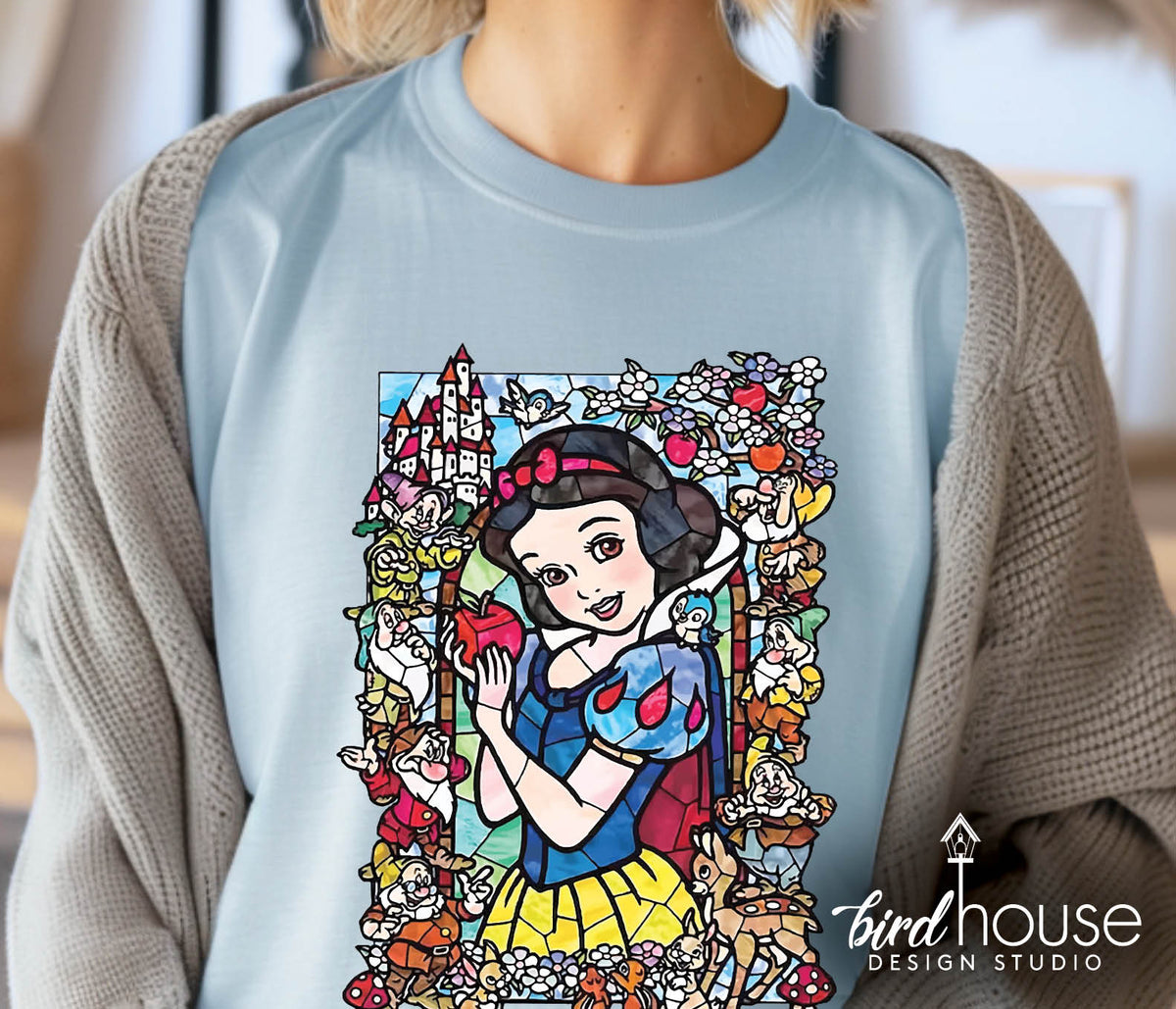 God Bless the Saints – Stained Glass Shirt-158