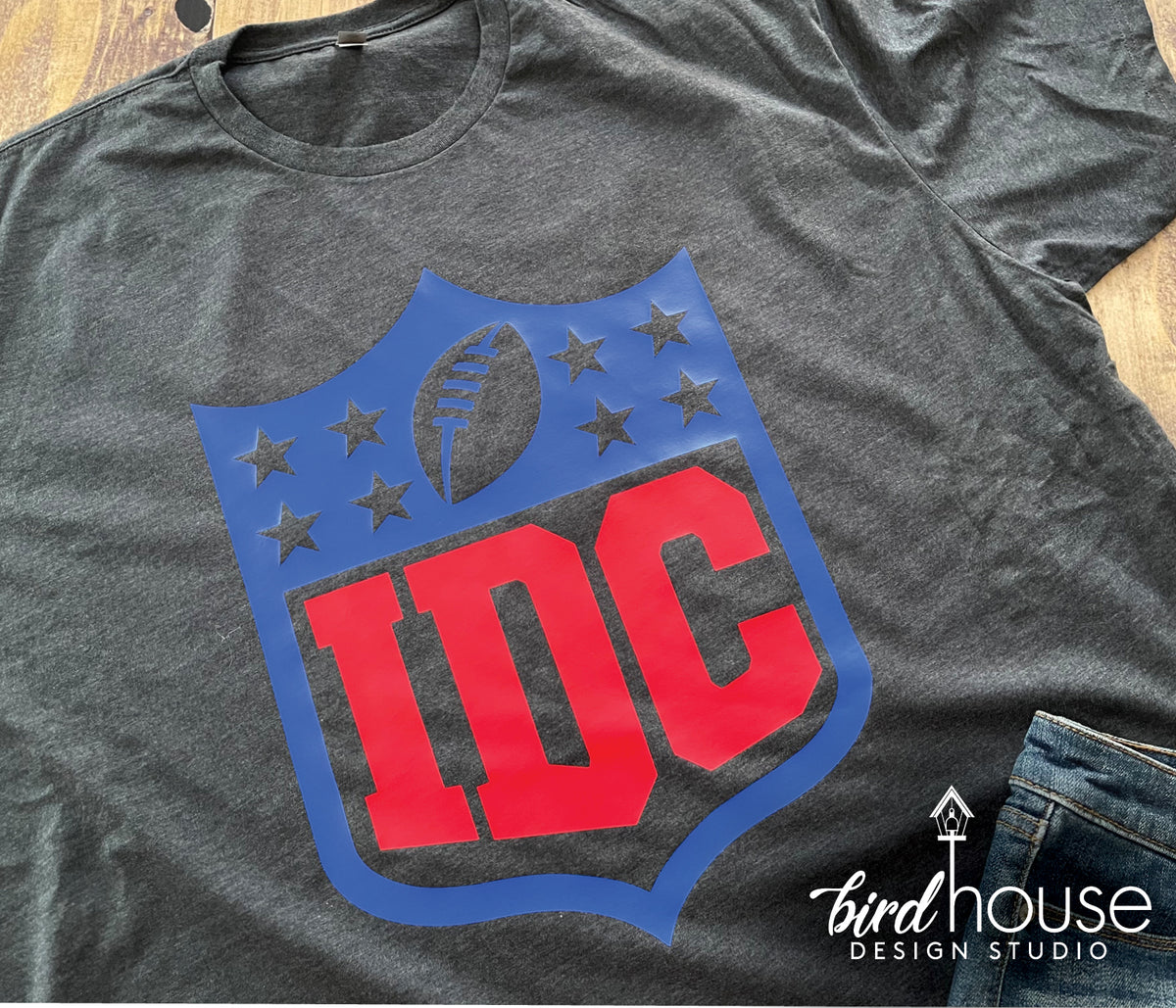 IDC I Don't Care, Funny Super Bowl Football Shirt, Any Color