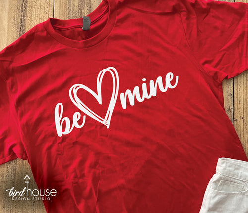 Be Mine with Heart, Cute Valentine's Day Shirt, School Dress down days