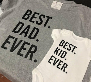 Best Dad Ever shirt, Cute Shirt, Any Color, Gift for Fathers Day