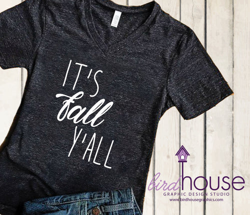 It's Fall Y'all Funny Thanksgiving Shirt, Funny Shirt, Personalized, Any Color, Customize, Gift