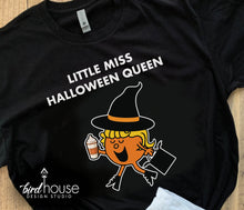 Load image into Gallery viewer, Little Miss Fabulous Halloween Queen Shirt, PSL, Pumpkin spice latte