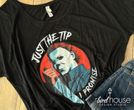 Just the Tip Halloween graphic tee Shirt