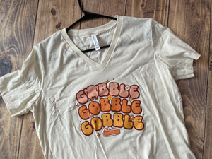 Gobble Gobble Thanksgiving Shirt - Ready to Ship