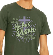 He has Risen Just as He Said Easter Shirt