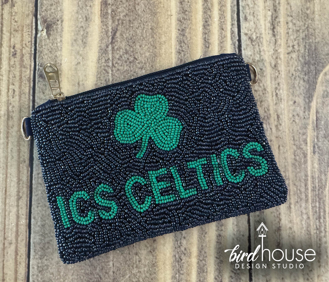 ICS Celtics Hand Beaded - Small Purse Wallet