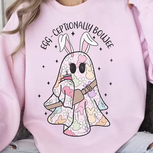 Egg-ceptionally Boujee Easter Shirt