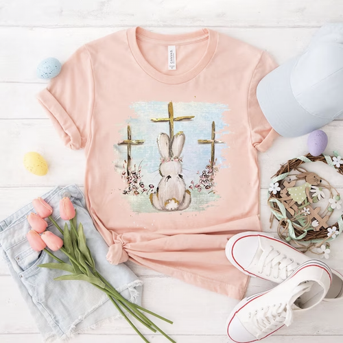 Praying Bunny Easter Shirt