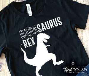 DadaSaurus Shirt, Personalized Graphic Tee, Dino party, Dinosaurs, birthday gift for fathers day