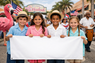 CARNIVAL PARADE BANNER 2x7