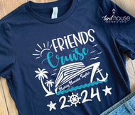 friends cruise making memories together shirt, matching group shirts for cruising trip birthday