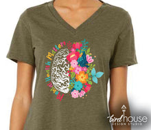 Load image into Gallery viewer, Mental Health Matters Floral Shirt