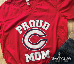 Proud Columbus Mom Shirt, custom, personalized, Any School
