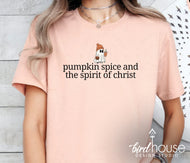 Pumpkin spice and the spirit of Christ Halloween Fall Shirt