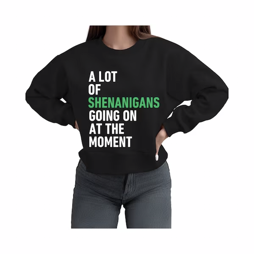 A lot of Shenanigans St. Patricks Day Graphic Tee Shirt