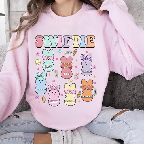 Swiftie Easter Graphic Tee Shirt