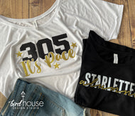 Pace Starlettes Alumni Shirt, Competition Tee, Any Dancer Team or Studio, High School 305 it's Pace