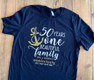Matching group anniversary cruise shirt, Birthday T-shirt, Custom cruising shirts