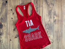 Load image into Gallery viewer, Family Shark Birthday Party Shirt