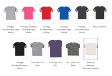 Load image into Gallery viewer, Football Tee ( Camo &amp; Solid Colors )