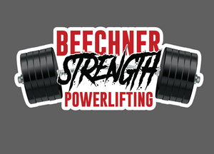 Beechner Strength, Waterproof Sticker