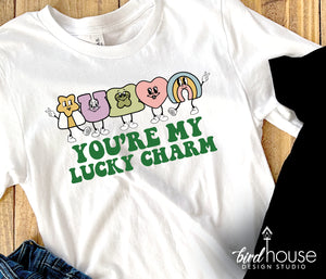 You're my Lucky Charm Shirt, Cute St. Patricks day Graphic Tee