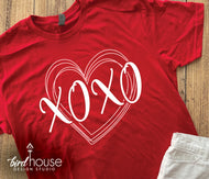 XOXO Heart, Cute shirts for Valentines Day School Dress Down