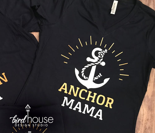 Anchor Mama Shirt, Cruise Family Shirts Group Tees, Personalized