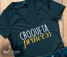 Load image into Gallery viewer, Croqueta Princess, Cute Shirt, Vicky, Gift for Girls, Bakery Pastelitos
