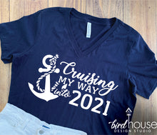 Load image into Gallery viewer, Cruising my way into 2024 New Years Cruise Shirt