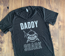 Load image into Gallery viewer, Daddy Shark, Birthday Boy Family Shirts, Baby Shark Theme, Any Name, Grandpa, Tio, Uncle, Padrino, Abuelo, Personalize, Any Theme