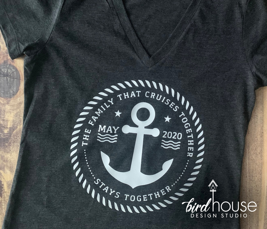 Family that cruises together stays together, Shirt Personalized, Custom Group Tees