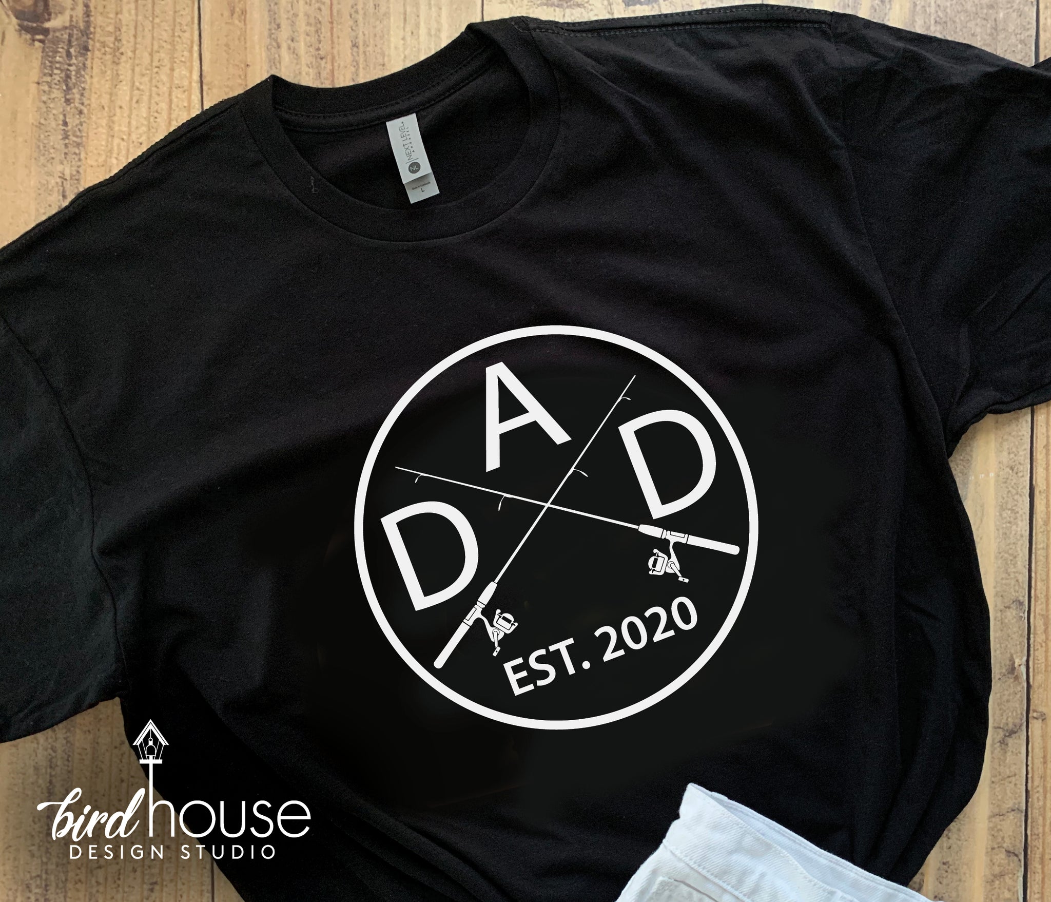 Dad Fishing Shirt, Cute Shirt For Pop, Papa, Any Color, Gift for Fathe –  Birdhouse Design Studio, LLC