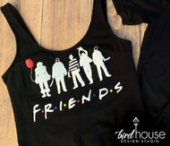 Halloween Friends Shirt, Graphic tee