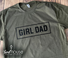 Load image into Gallery viewer, Girl Dad Shirt, Cute Father&#39;s Day Gift, Outnumbered, funny graphic tee