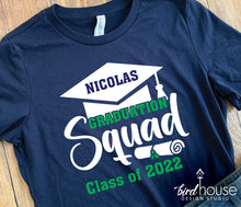 Load image into Gallery viewer, Graduation Squad, Personalized Class of 2022 - 2 Colors