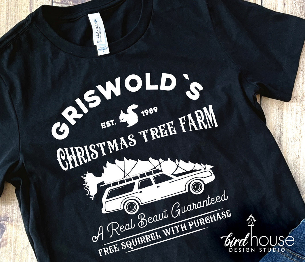Griswold's Family Christmas Tree Farm Vintage Shirt, Vacation Pajama T-Shirt, Top Funny