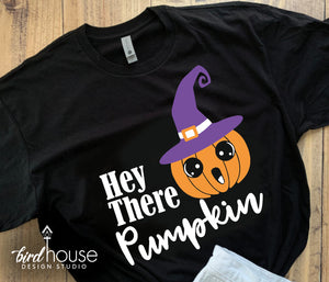 Copy of Hey There Pumpkin Shirt, Cute Halloween Tee