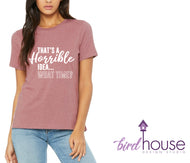 Thats a horrible idea! What time? Funny shirt to hang out with the girls brunch