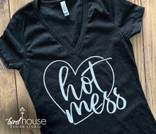 Load image into Gallery viewer, Hot Mess, Funny Shirt Gift for Mom or Friend