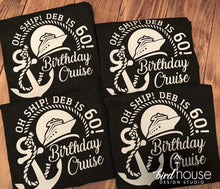 Load image into Gallery viewer, Birthday Cruising my way into Any Age Shirt, Matching Birthday Crew Tees