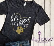Load image into Gallery viewer, Blessed Fur Mommy Shirt