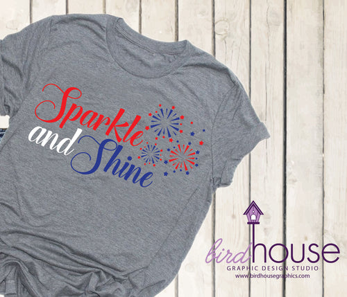 Sparkle and Shine Fireworks Shirt