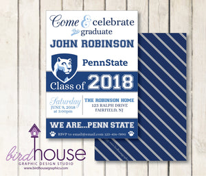Penn State Graduation Invitation