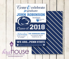 Load image into Gallery viewer, Penn State Graduation Invitation