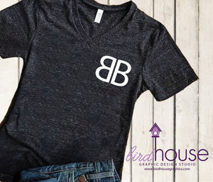 Custom Initials Shirt, Funny Shirt, Personalized, Any Color, Customize, Gift