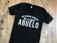 Mis Personas Favoritas me llaman Abuelo Shirt - Ready to Ship