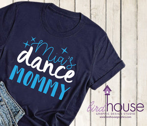 Dance Mom Mommy Shirt Glitter